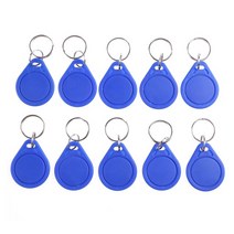 북스캐너 125khz rfid 프로그래머 복사기 복사기 작가 리더 작가 id 카드 복제기 키 키 체인 홈 아파트 커뮤니티, 10 열쇠고리