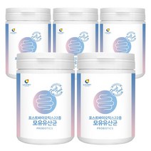 모유유산균 모유유래 유산균 포스틱바이오틱스 L 프롤린 락토바실러스 가세리 루테리 퍼멘텀, 230g x 5통