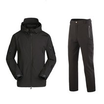 남성 스키 보드 복 세트 방수 재킷 군사 tad 위장 전술 정장 겨울 양털 상어 피부 soft shell jacket set men snowboard