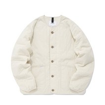 2차 재입고 COVERNAT 숏 퀼팅 자켓 아이보리