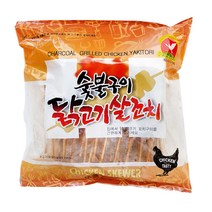 숯불구이 닭고기 살꼬치 800g 간장, 1팩