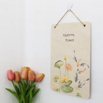 우드행잉액자 수묵화꽃.꾸밈인스, 3.연꽃