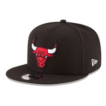 뉴에라 NBA 시카고 불스 기본형 클래식 스냅백 모자 블랙