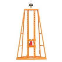 유압 케이블 포설 풀링 쟈키 원판 5톤 회전대 브래킷, 5톤 세트+8톤 잭