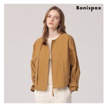 보니스팍스 보니스팍스 스티치 노카라 점퍼-MF83JP012