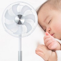 베베맘 아기전용선풍기 아기선풍기 7엽 BLDC모터 초저소음 스탠드 화이트