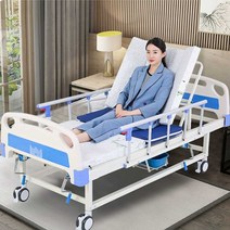 의료용 환자용 병원 병실 침대 간병 의료 요양원 리, 더블(가드레일있음)