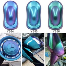 아크릴 물감 안료 파우더 코팅 염료 10g 공예 자동차 자동차 그림 장식 예술, 10g yb84