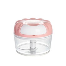 제분기 다기능 마늘 그라인더 수동 식품 야채 커터 고기 분쇄기 주방 가제 후추 옥수수, 04 Pink