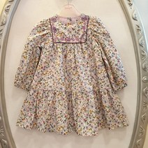 로엠걸즈 2021년 신상품 new!!!! 30% sale [27 900] 자수포인트 플라워원피스_동수원
