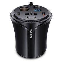 차량용 인버터 220V 12V 멀티소켓, 모델명 108A