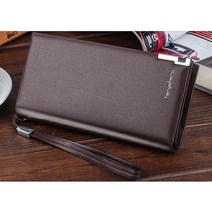 [DH몰] 남성용 명품 클러치지갑 가죽 장지갑 핸드폰수납+커피쿠폰