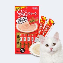 이나바 고양이 챠오츄르 간식, 참치, 48팩