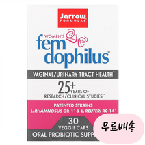 [자로우]-M2-펨 도필러스 프로바이오틱 50억 Vaginal Urinary 30개입, 1개, 30정, 30개