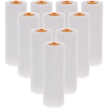 스폰지 롤러 찬장 슬리브 Abs 4 인치 페인팅 10 개 낱개구성, [01] White