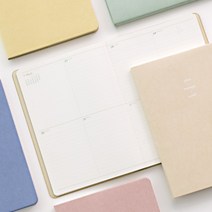 바이풀디자인 생각보관함 슬림 B5 주간 2023 05 apple mint