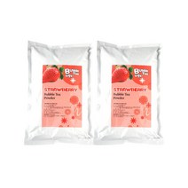 젤스타 딸기 버블티 1kg 2개세트