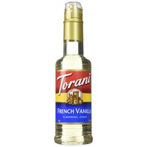 Torani French Vanilla Syrup 토라니 프렌치 바닐라 시럽 12.7 Fl Oz (4개입)