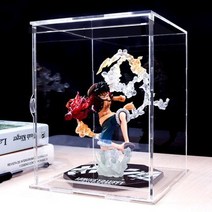 피규어장식장 피규어진열장 차고 키트 인형 모델 자동차 피규어 수집품 (lxwxh) 투명, 23x13x11cm