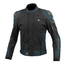 오토바이 겨울자켓 바이크 방한 레이싱 상의 코미네 JK-624 MARINE-BLUE, MARINE-BLUE-XL