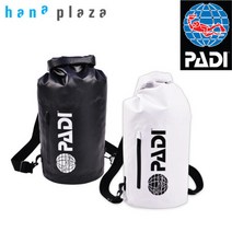 PADI 패디 가방 드라이백 방수백 20L, 블랙