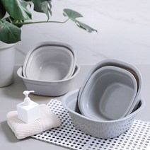 모나코올리브 렛이지 스퀘어 세숫대야 3종, 스퀘어대야 소