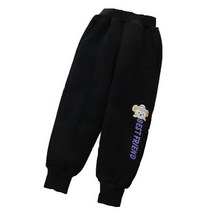 루비키즈 여아 남아 겨울 쥬쥬 기모 추리닝 바지 A118