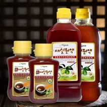 매실락원 매실원액1병(900ml)*2병+매실원액1병(150ml)*2병, 기타, 단품