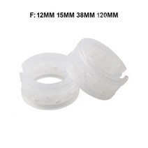 자동차 쇽업 쇼바 에어 2Pcs 보편적 인 자동차 충격 흡수기 봄 범퍼 힘 완충기 A/B/C/D/E/F 유형 고무 높이, 04 D white