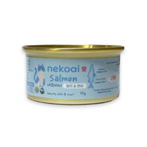 [몽땅펫] 네코아이 고양이습식캔 참치&연어 70g [하늘] X 24개