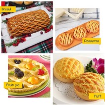 쿠키틀 대형 피자 롤러 커터 파이 쿠키 과자 베이킹 도구 나이프 Bakeware 엠보싱 반죽 격자 공예, 01 17.5CMx6.5CM