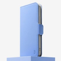 어썸디자인 플랫 가죽 지갑 다이어리 케이스
