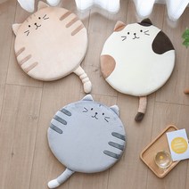 조이멀티 꼬리 고양이 의자쿠션 임산부 메모리폼 방석 204846