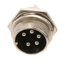 16mm 5핀(수) 항공잭 써큘러 잭 커넥터 항공단자 플러, 20개