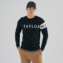 [테일러메이드]23FW 남성 원포인트 라운드 니트 TMSRM3125-199
