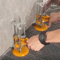 최대중량 100KG 타일 리프팅 리프터 벽위치조정 단순 평탄클립 벽돌공
