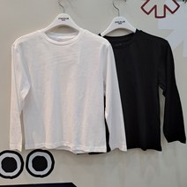 폴햄키즈 면100 % 오가닉 티셔츠 엄선 기본티 긴팔 아동 PKDITS 주니어