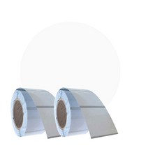 투명 원형 포장 스티커 무지 지름 40mm 스티커 1000매
