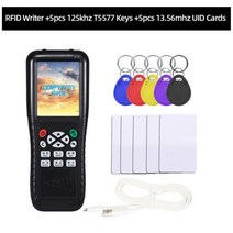 rf카드복사 rfid복사기 전체 디코드 기능이있는 icopy rfid 복사기 스마트 카드 키 3 5 8 영어 버전 최신 nfc ic id 복사기 리더기, t5577 키 uid 카드