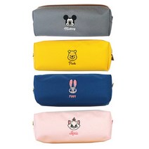 디즈니 자수 필통 / 캐릭터 펜 파우치 지퍼 연필 통, 마리