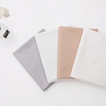패브릭샵 면40수 대폭 북유럽패턴 땡땡이 4컬러, 그레이바탕