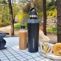 스테인레스 대형 TUMBLER 냉온 커피 텀블러 매트블랙