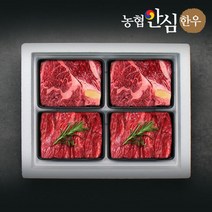 농협안심한우 혼합3호 선물세트 1.2kg (등심2/국거리2), 단품