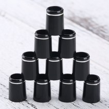 10pcs 골프 Ferrules 블랙 플라스틱 8.5X16X12.2mm / 9.5X19X13.4mm 0.335/0.370 팁 다리미/나무 액세서리, 01 0.335