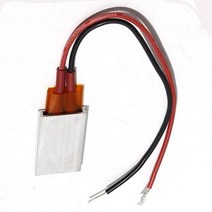 전기온수기부품 2pcs dc125v 35x20x5mm ptc 가열 요소 온도 조절기 알루미늄 4080230도 ptc 히터 플레이트, 5v 80도 2-3w