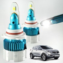 스포티지R 더뉴 LED 안개등 전조등 1200루멘, H7 2개 1세트