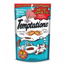 템테이션 고양이 간식, 고소한 참치맛, 2개