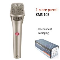 마이크 콘덴서 전문 스튜디오 무대 KMS105 클래스 A 핸드헬드 유선 보컬 게이밍 KMS105, 2.1 piece golden