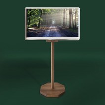 lg 룸앤tv 거치대 원목 티비 스탠드(2세대), 네츄럴 로즈
