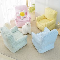 고양이 쇼파 강아지 침대의자 소파 방석, 그린